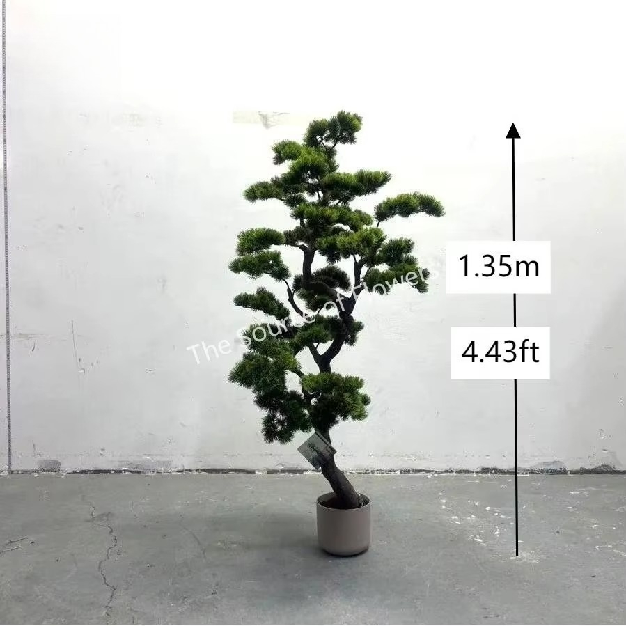 Bonsai Garden Indoor - ต้นสนซีดาร์ประดิษฐ์สำหรับตกแต่งสวนในร่มและกลางแจ้ง ต้นบอนไซตกแต่ง ทนทาน ทำจากพลาสติกและไม้เทียม