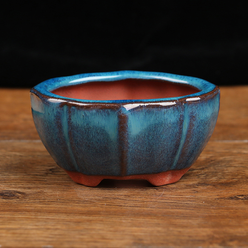 กระถางบอนไซสไตล์จีนระบายอากาศไ - Training Pot Ceramic บทวิจารณ์และราคา
