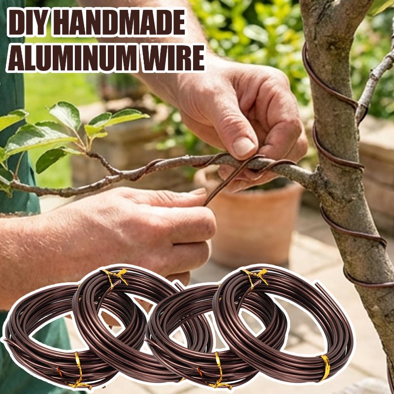 ลวดอลูมิเนียม ลวดงานฝีมือแบบโค - Bonsai Wire Aluminum บทวิจารณ์และราคา