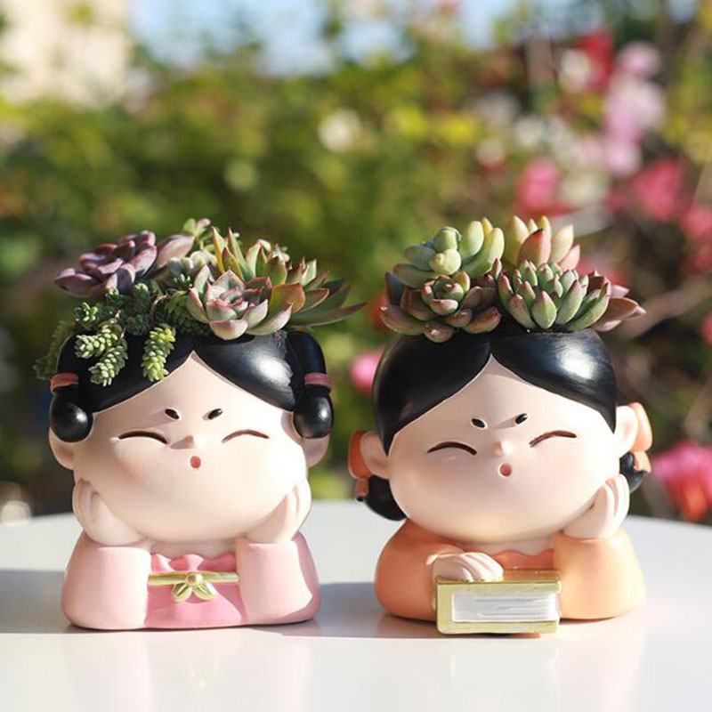 เรซิ่น Tang Dynasty Lady Nurse - Bonsai Garden Nursery บทวิจารณ์และราคา