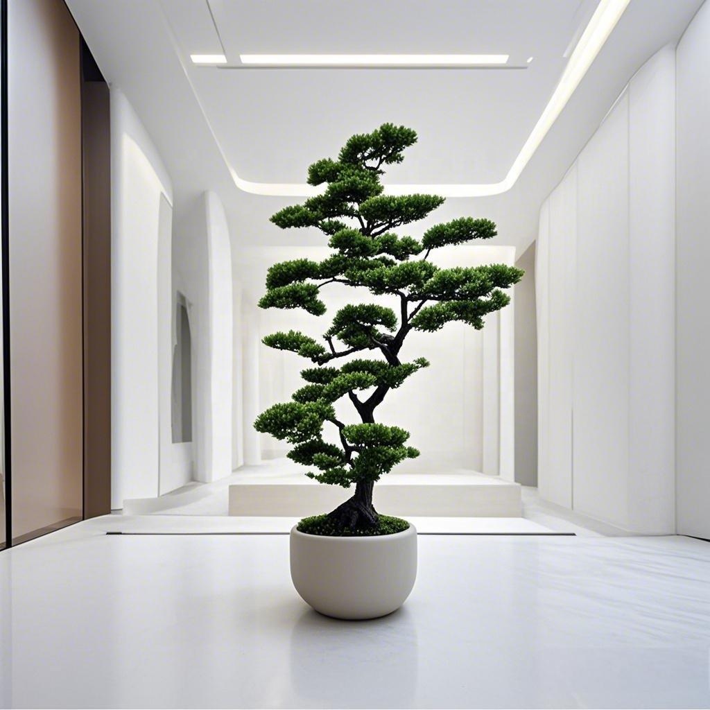 ต้นสนซีดาร์ประดิษฐ์สำหรับตกแต่ - Bonsai Garden Indoor บทวิจารณ์และราคา