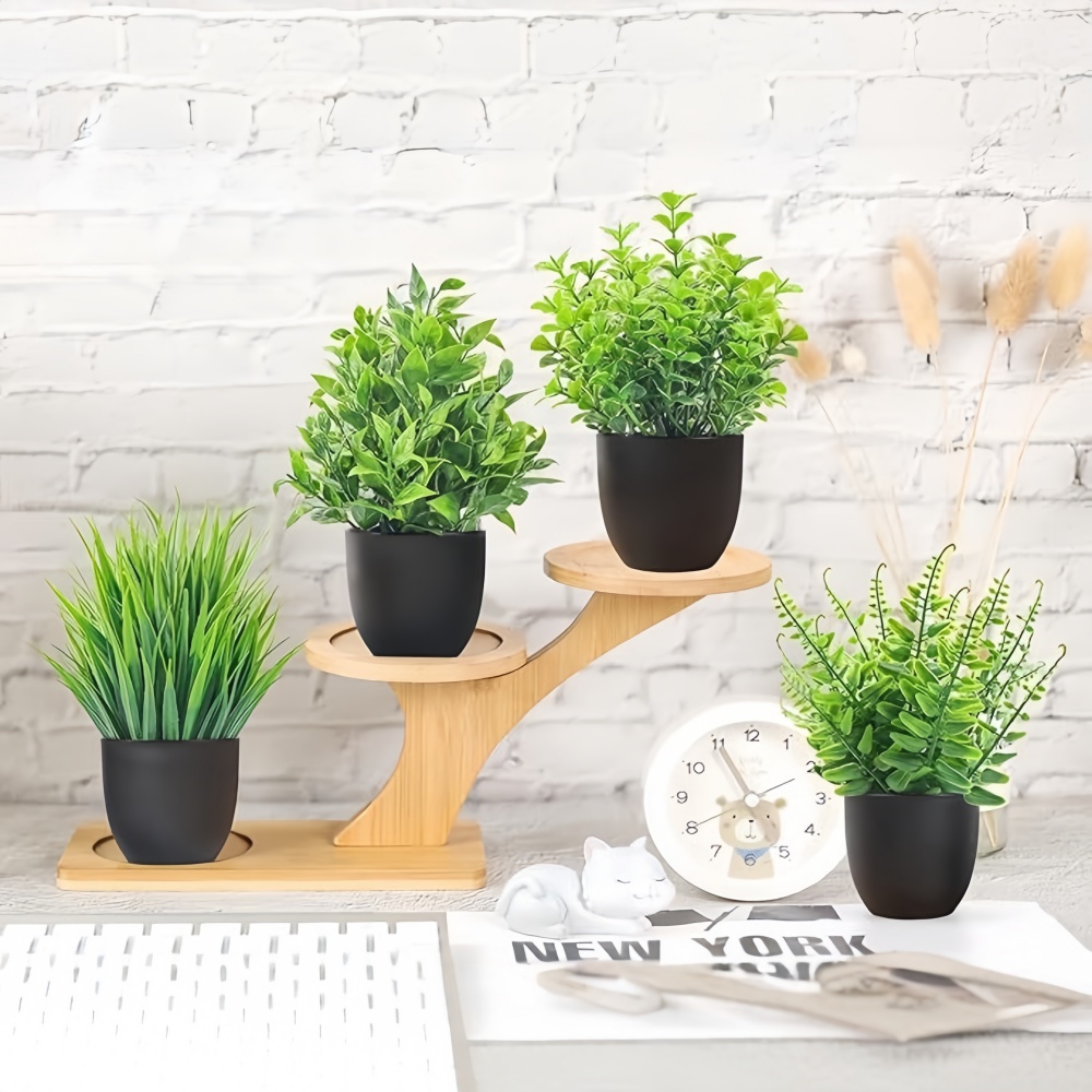 ชุดต้นไม้ประดิษฐ์ขนาดเล็ก 4 ชิ - Bonsai Garden Indoor บทวิจารณ์และราคา