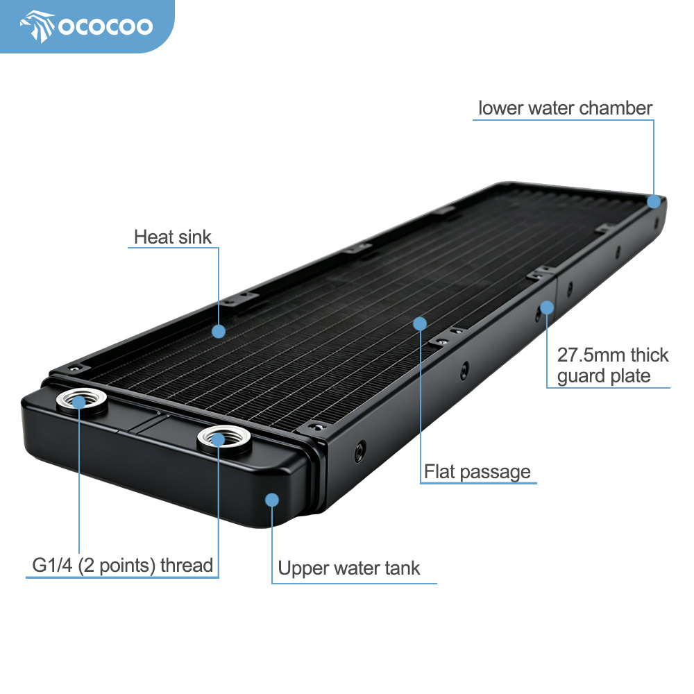 OCOCOO ชุดระบายความร้อนด้วยน้ำ - Bonsai Wire Aluminum บทวิจารณ์และราคา
