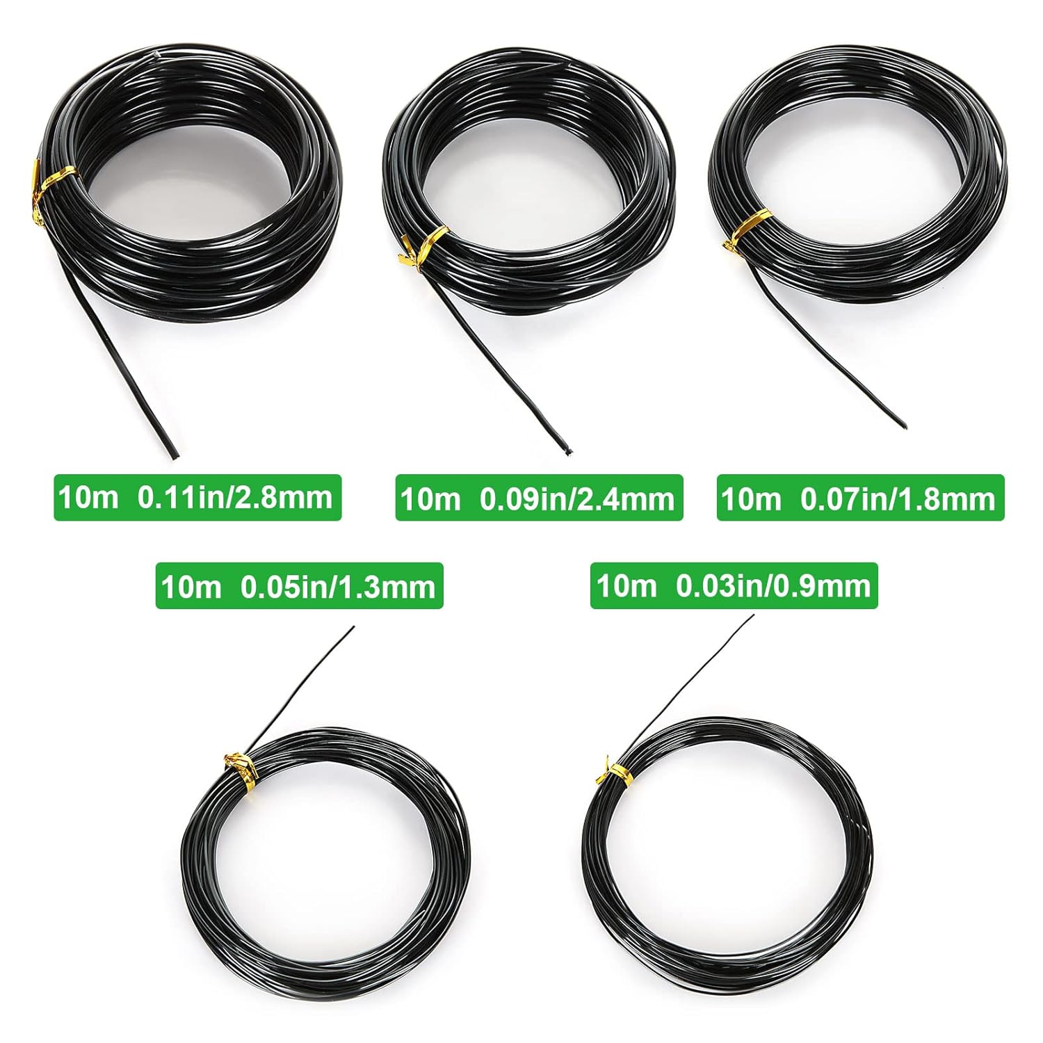 ลวดอลูมิเนียมชุบอโนไดซ์สำหรับจ - Bonsai Wire Aluminum บทวิจารณ์และราคา