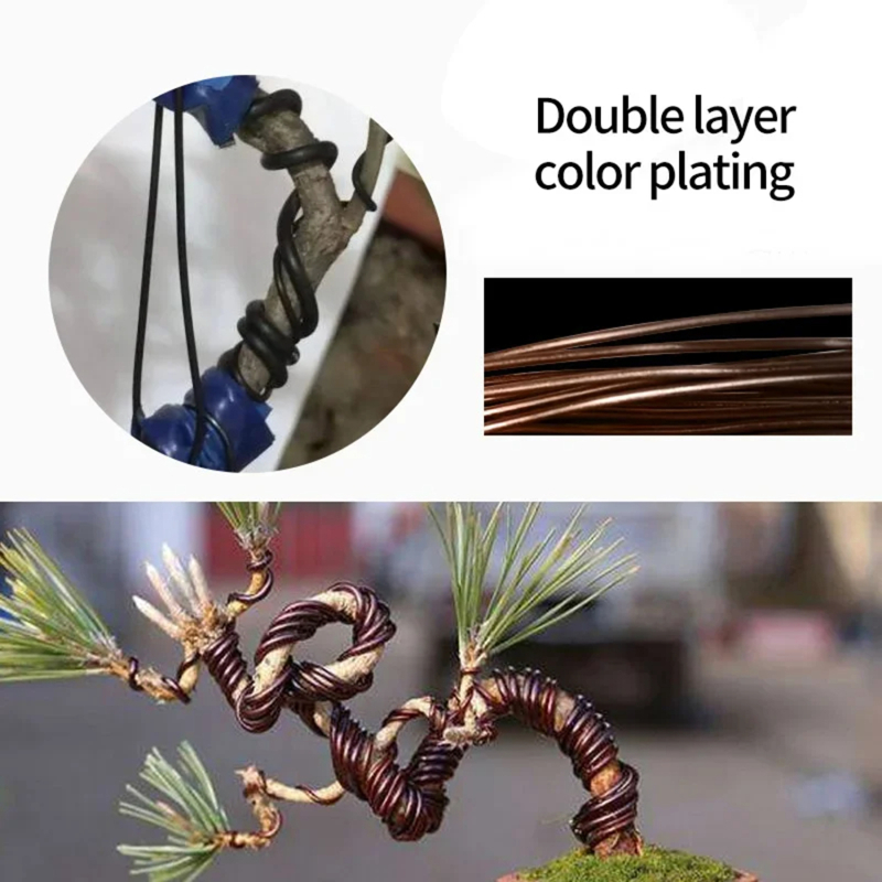 5 M Bonsai ลวดพืชสนับสนุน Anod - Bonsai Wire Aluminum บทวิจารณ์และราคา